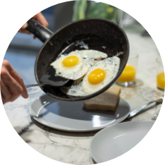 Simple image of a breakfast icon.